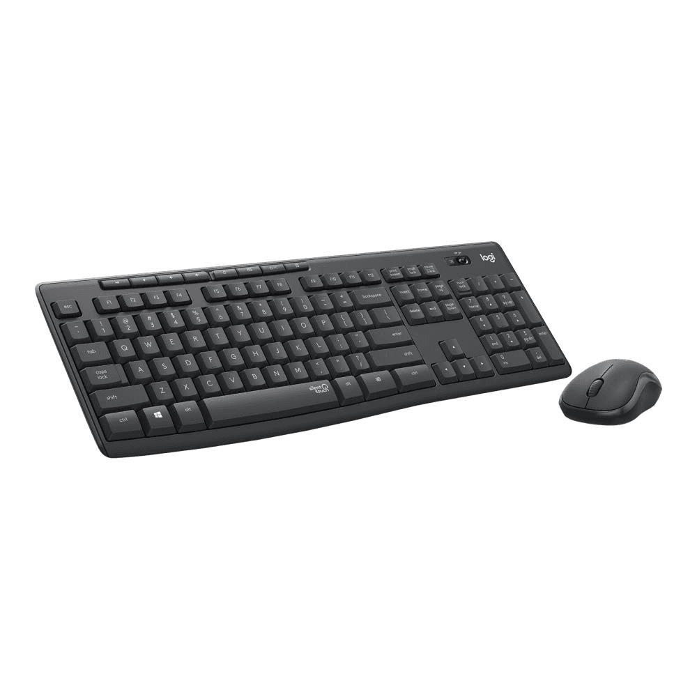 LOGITECH MK295 Kablosuz Q Trk Siyah Klavye - Mouse Set (920-009804)