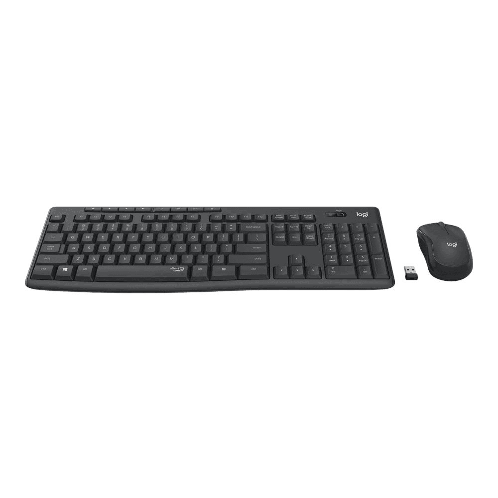LOGITECH MK295 Kablosuz Q Trk Siyah Klavye - Mouse Set (920-009804)