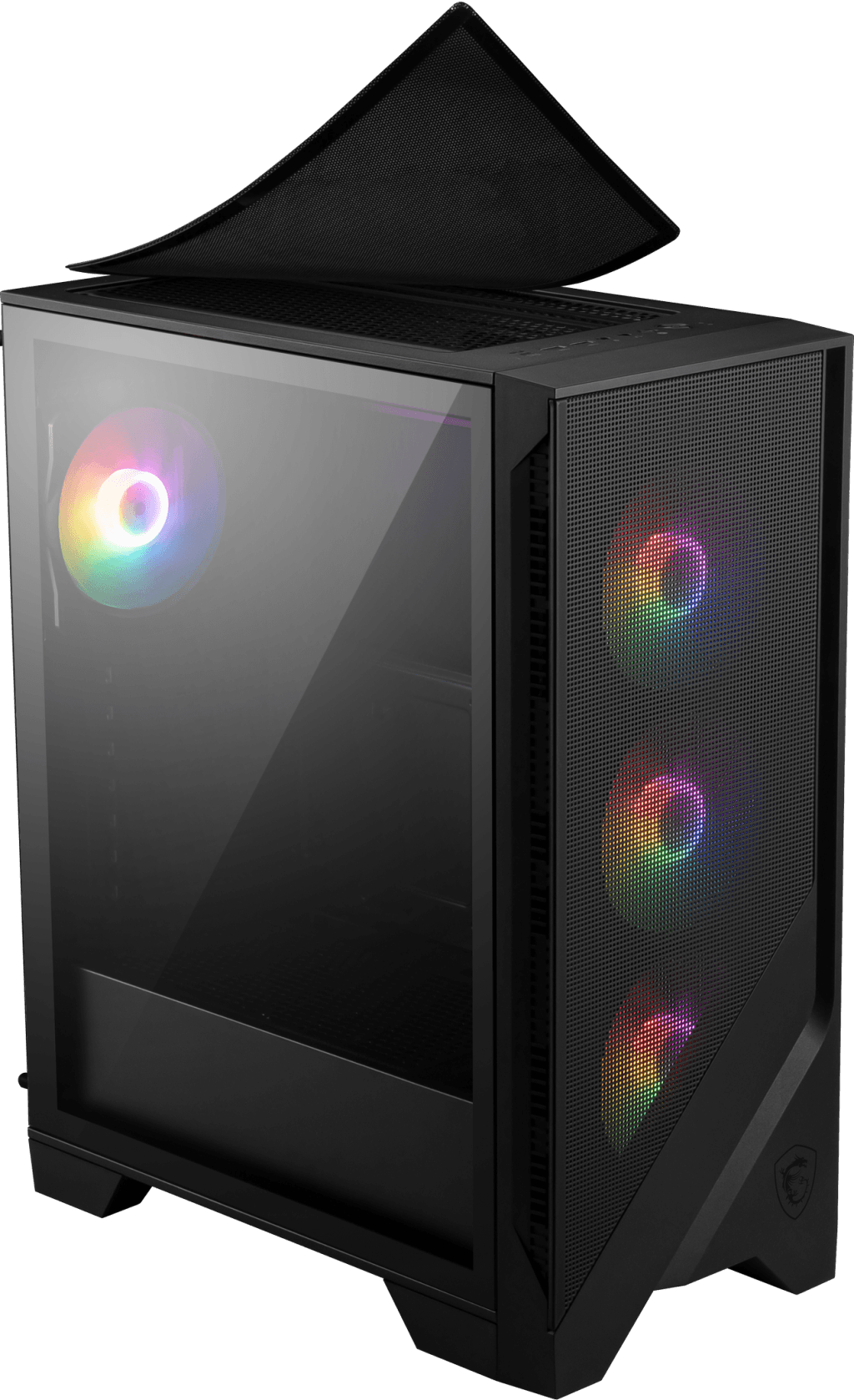 MSI 750W 80+ BRONZE MAG FORGE 121A B75 PCIE5 II Gaming Mid-Tower PC Kasası