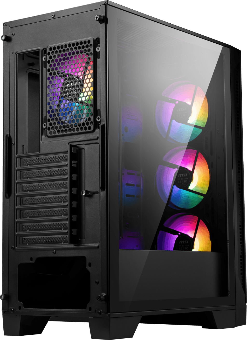 MSI 750W 80+ BRONZE MAG FORGE 121A B75 PCIE5 II Gaming Mid-Tower PC Kasası