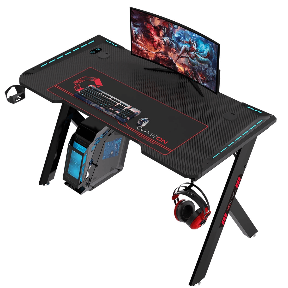 GAMEON HAWKSBİLL SERİSİ RGB Oyuncu Masası