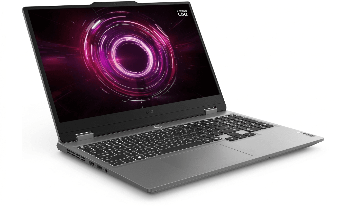 LENOVO NBG 15.6" RYZEN 7 170 - 16GB DDR5 - 512GB M2 NVME - 6GB RTX3050 FDOS / LOQ-E 83S000D9TR