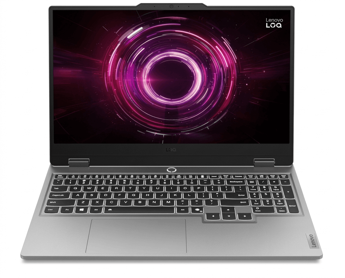 LENOVO NBG 15.6" RYZEN 7 170 - 16GB DDR5 - 512GB M2 NVME - 6GB RTX3050 FDOS / LOQ-E 83S000D9TR