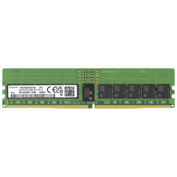SAMSUNG 32GB DDR5 ECC RDIMM 4800MHz 2Rx8 SUNUCU RAM M321R4GA0BB0-CQK