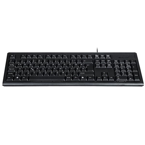 A4TECH KM-720 Kablolu USB F Trk Siyah Klavye